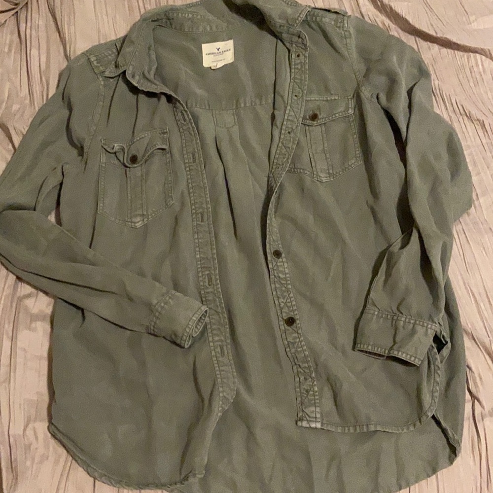 American Eagle boyfriend got flannel